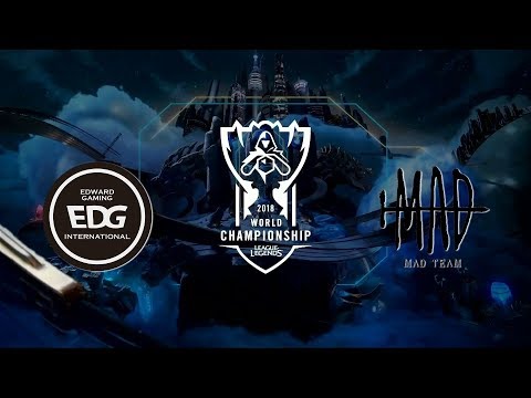 【2018全球總決賽】小組賽 第一天 EDG vs MAD