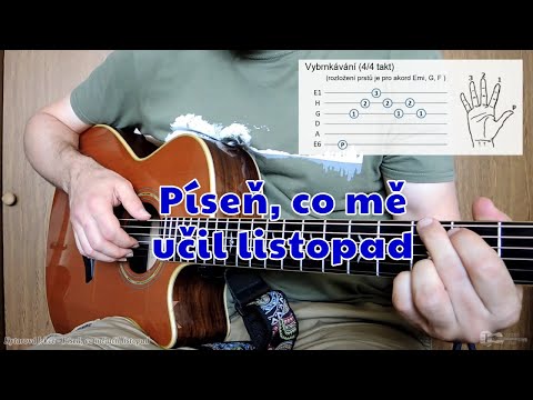 Píseň, co mě učil listopad (Wabi Daněk) - kytarová lekce
