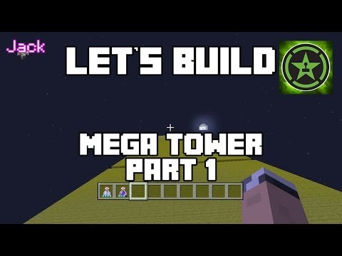 LetsPlay - Let's Build in Minecraft - Mega Tower Part 1
