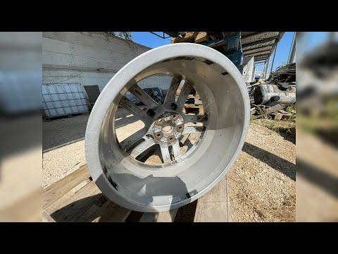 4 CERCHI ORIGINALI AUDI MISURA 8.5 JX19 DI CUI UNO LEGGERMENTE DEFORMATO