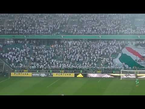 LEGIA- sandecja 2:0 Spłonęła flaga Sandecji-Brygada Bianconeri