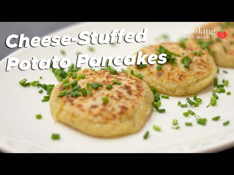 Llapingachos - Ecuadorian Cheesy Potato Pancakes Recipe