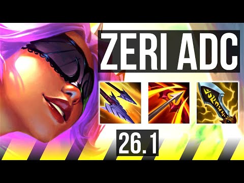 ZERI & Soraka vs MISS FORTUNE & Thresh (ADC) | Fleet Footwork | EUW Diamond | 26.1