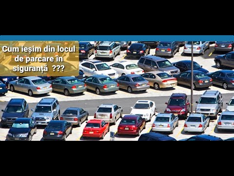 Cum ieșim din locul de PARCARE ? Cum ieșim din parcarea oblică/laterală/cu fața/cu spatele ? Ep 9