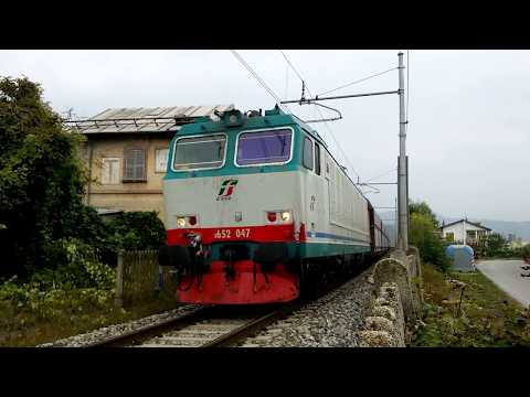 E.652-047 CON TRAMOGGE PER IL CEMENTO IN TRANSITO AL CASELLO. ROBILANTE (CN) 4 - 10 - 2017
