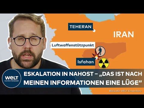 IRAN VS. ISRAEL: Explosionen nahe Stadt Isfahan – Was sagen die Mullahs in Teheran dazu?