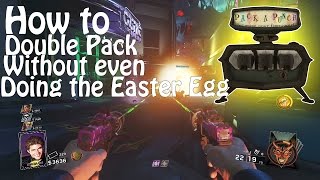 Zombies In Spaceland *SOLO* How to DOUBLE PACK A PUNCH without even doing the Easter Egg!!!