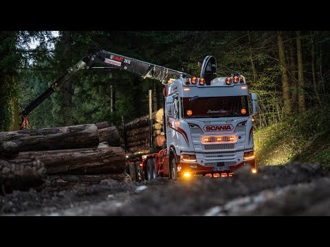SCANIA R770 V8 NEXTGEN 🚚💨🌲 GRUMIER FRIEDERICH (TRANSPORTS M.R BOIS)