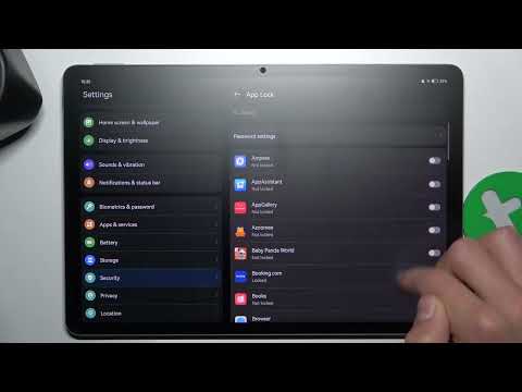 Huawei MatePad 11 5'' - How to Lock Apps - Make Sure your Data is Secure