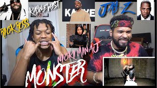 #TBT !!!! Kanye West - Monster Nicki Minaj, Rick Ross, Jay-Z,  (Official Music Video) | FVO Reaction