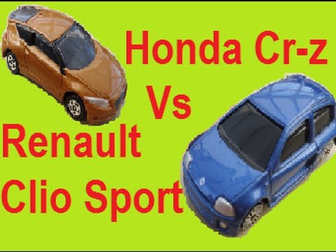 Thumbnail for Drag Race Honda Cr-z Vs Renault Clio Sport by Honda CR-Z