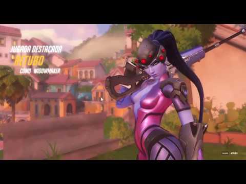 Overwatch trolleando en 1 vs 1 con widowmaker jugada destacada