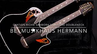 Video thumbnail for Ovation Richie Sambora Signature Doubleneck - Pictures and Specs by Musikhaus Hermann