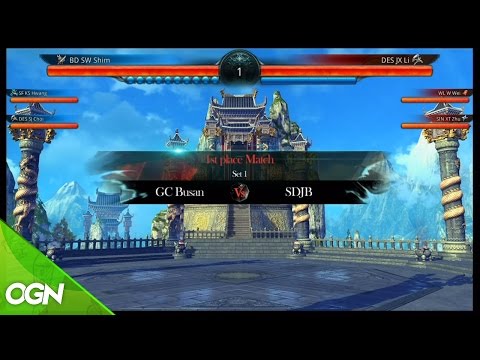 [2016.11.13] GC Busan vs SDJB - 신한카드 블레이드 앤 소울 토너먼트 2016 월드챔피언십