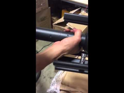 Aluminum umbrella ( how to properly connect the bottom pole )