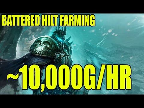 WoW How To Gold Guide Great Farming Spot Battered Hilt
