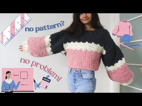 How To Knit A Chunky Sweater Without A Pattern