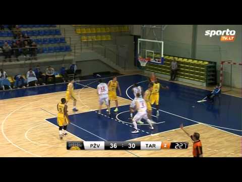 SportoTv.lt: BBL, Pasvalio "Pieno Žvaigždės" - Rakverės "Tarvas" rungtynių santrauka