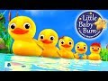 Five Little Ducks Counting Nursery Rhymes For Babies By LittleBabyBum ABCs And 123s