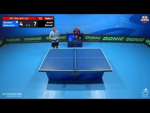 16:30 Yaroslav Sydorenko 1-3 Andrii Rehush West 3 WIN CUP 28.10.2022 | TABLE TENNIS WINCUP
