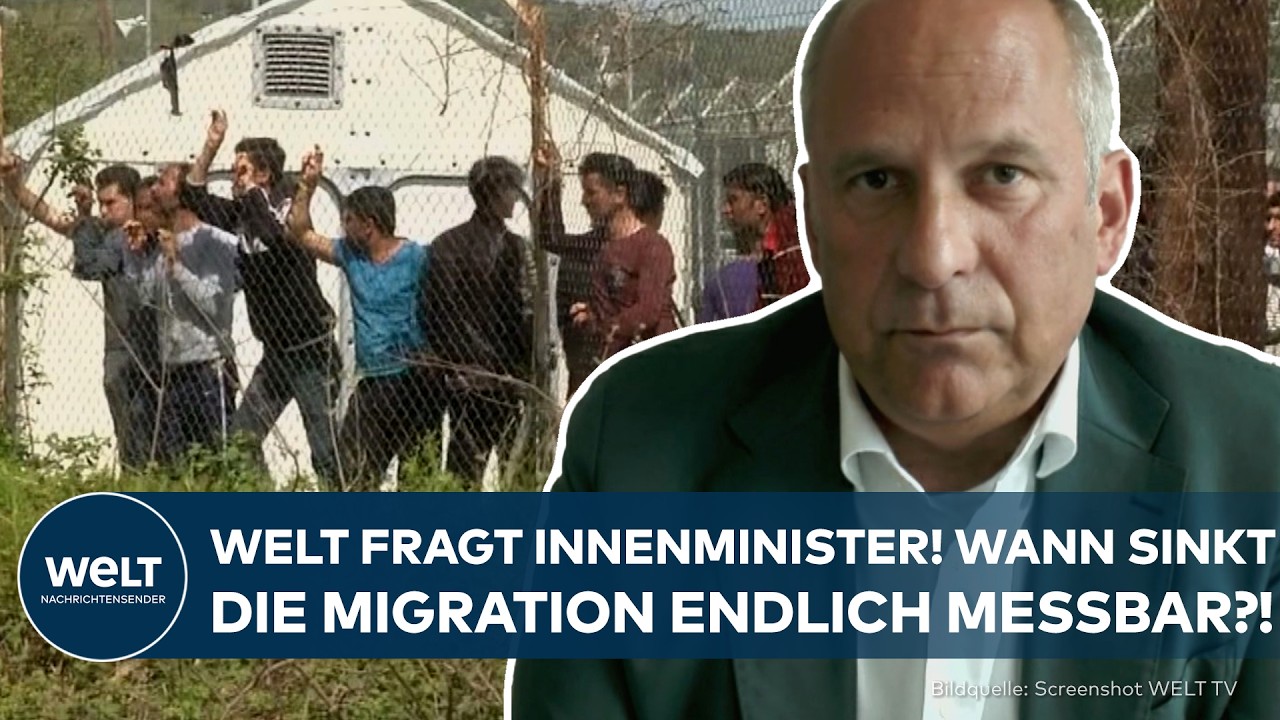 DEUTSCHLAND: Hessens Innenminister im Interview! Wann sinkt die Migration endlich messbar?!