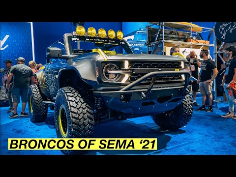 SEMA 2021 Broncos | RTR Fun Haver Ford Bronco FORD BOOTH