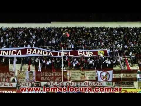 "La Hinchada de Los Andes frente a Flandria" Barra: La Banda Descontrolada &bull; Club: Los Andes