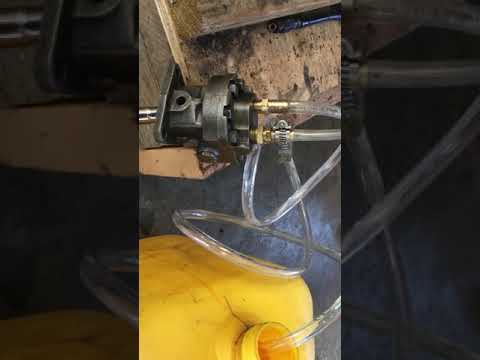 Detroit diesel 8v53 fuel pump test
