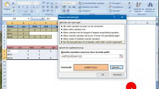 Excel Voorwaardelijke opmaak rasterlijnen