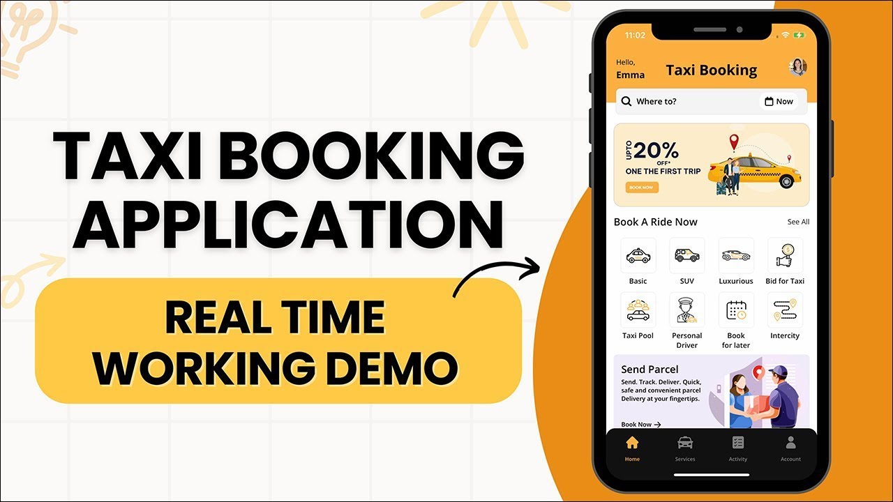 white label taxi booking app demo