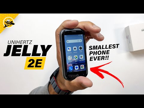 Unihertz Jelly 2E - Mini Android Phone Unboxing and First Review!