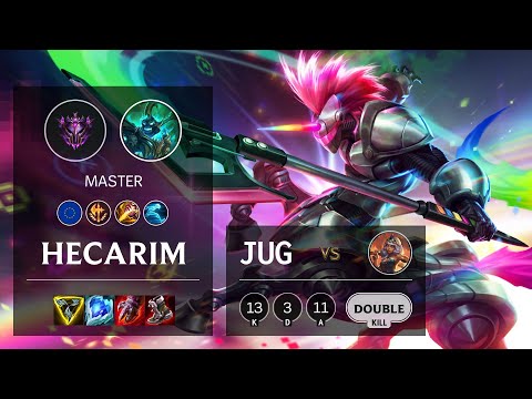 Hecarim Jungle vs Qiyana - EUW Master Patch 11.20