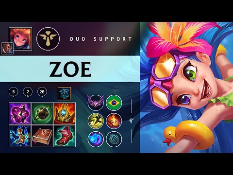 Zoe Support vs Yuumi - BR Master Patch 26.02