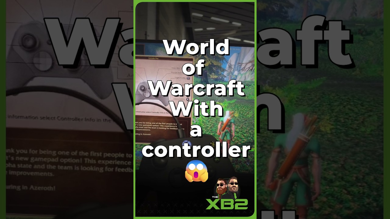 World of Warcraft with... an Xbox controller?! 🎮👾😱 - YouTube