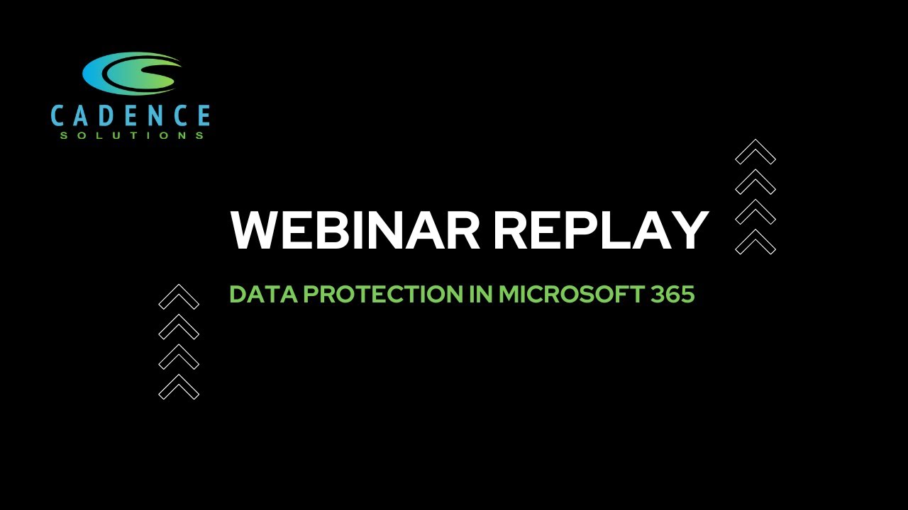 ARMA Webinar - Data Protection in Microsoft 365