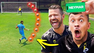 ADIVINHE e GANHE UM CHUTE 😱⚽️ (quem sou eu do futebol)