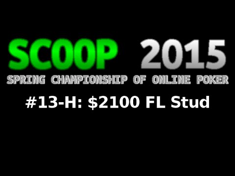 [SCOOP 2015] Event #13-H: $2,100 FL Stud, $75K Gtd