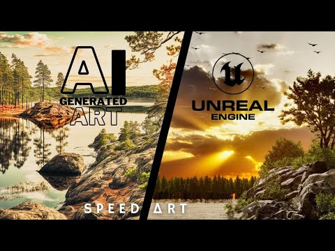 Speed Level Design | Forest | Unreal Engine 5.2
