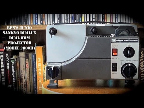 Oddity Archive: Episode 139.5 – Ben’s Junk: Sankyo Dualux Dual8 Projector (Model 2000H)