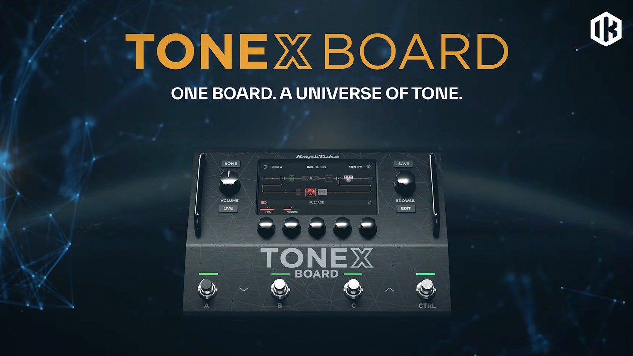 TONEX Board &ndash; One Board. A Universe of Tone. - YouTube