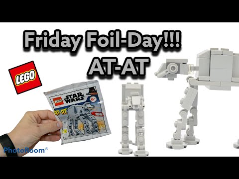 LEGO Fan UK Friday Foil-Day!!! AT-AT Foil Pack 912061