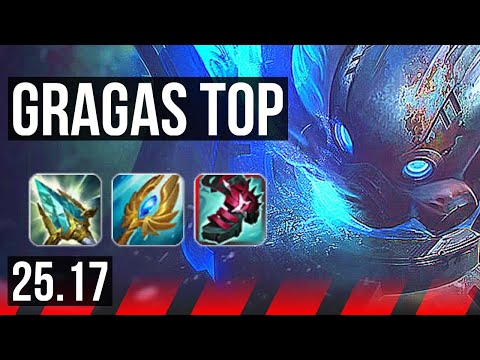 GRAGAS vs YONE (TOP) | KR Master | 25.17