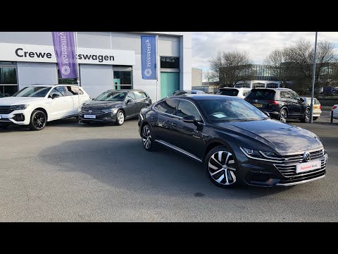 Approved Used Volkswagen Arteon R-Line 2.0TDI 4Motion 190PS DSG in Manganese Grey - KY69RYO