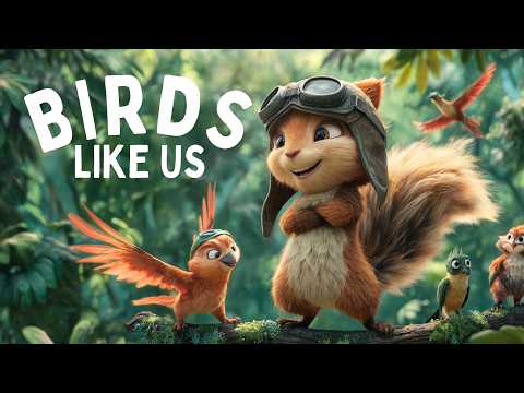 Bester Animationsfilm! Abenteuerfilm | Familienfilm | Birds Like Us | Ganzer film deutsch