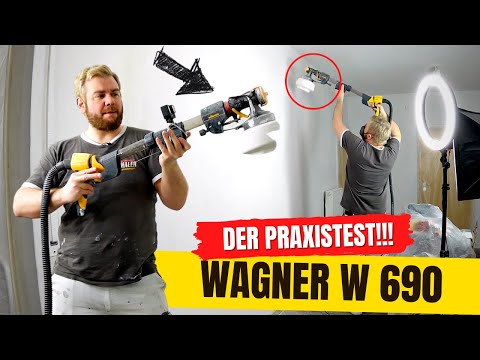 Wagner W 690 FLEXiO Test: Decke und Wände streichen?