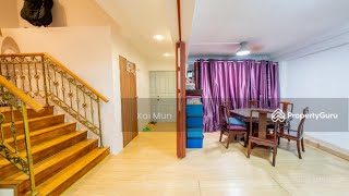 BLK 656 Woodlands Ring Road | Executive Maisonette near MRT & food, spacious and bring for sale!