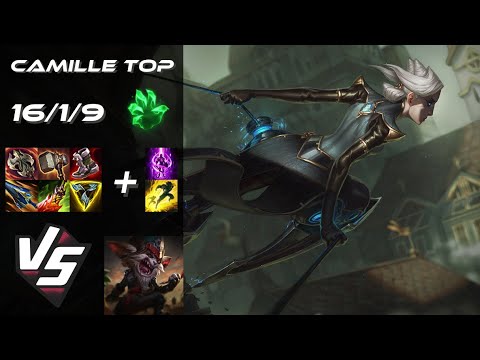TOP Camille vs Kled - NA Grandmaster Patch 14.7