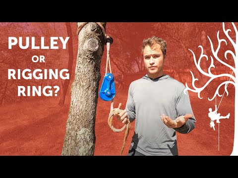 When to Pulley or when to use Rigging Ring?