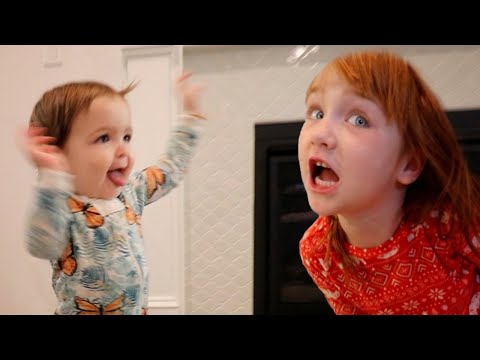 NAVEY takes her FiRST STEPS!! Learning to walk! Adley & Niko play at pirate island! new family merch