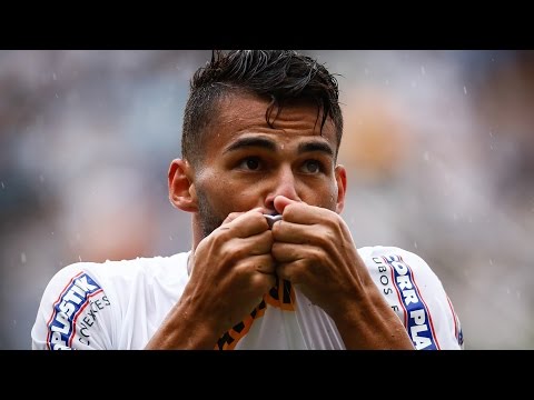 Santos 2 x 1 Palmeiras | GOLS | Brasileirão (01/11/15)
